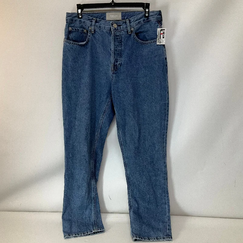 Jeans Straight By Everlane In Blue Denim, Size: 28