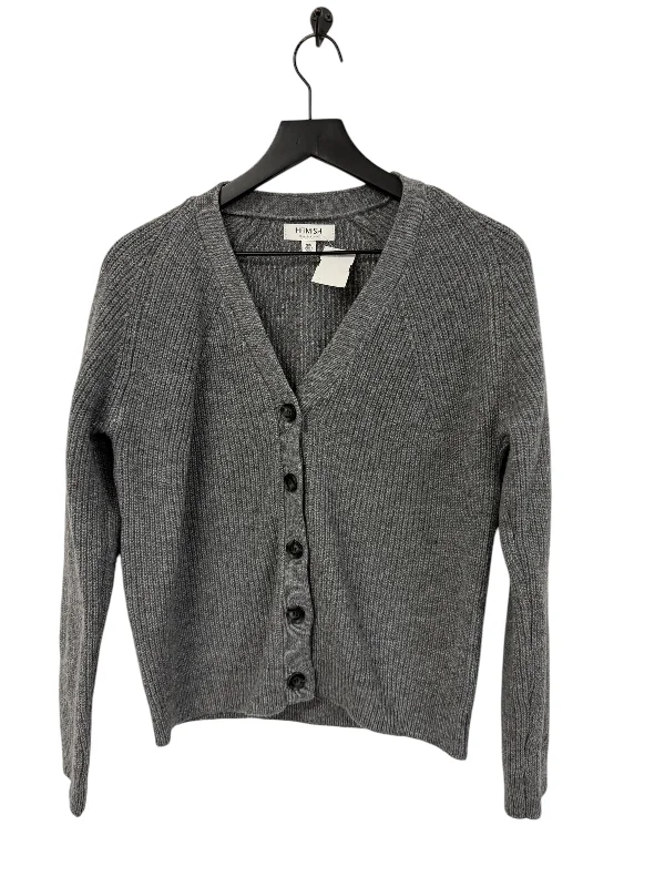 Sweater Cardigan By Heimish Usa In Grey, Size: M