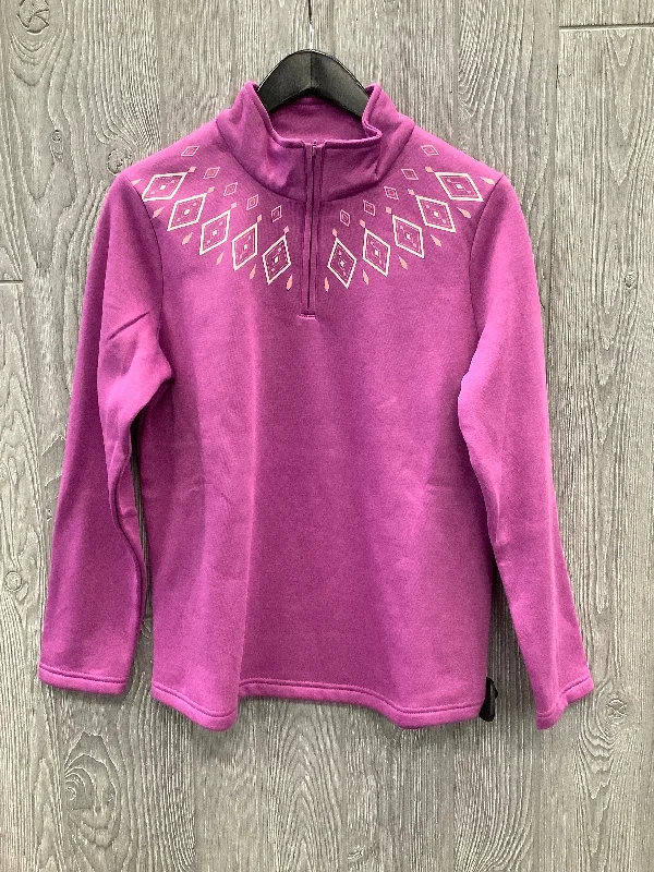 Sweatshirt Collar By Blair In Purple, Size: S