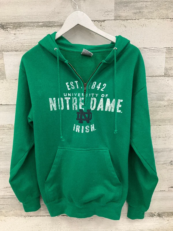 Athletic Sweatshirt Hoodie By Clothes Mentor In Green, Size: Xs