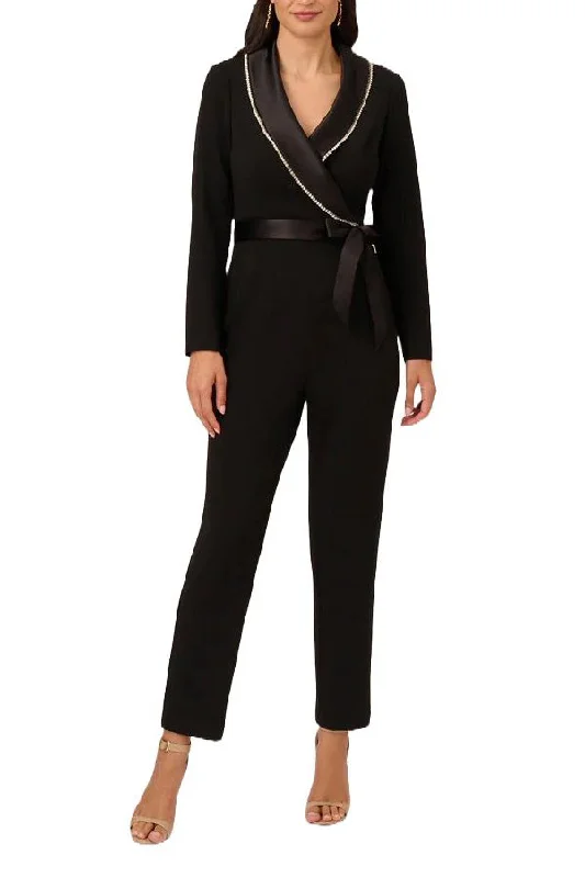 Adrianna Papell AP1E210678 Long Sleeve Formal Jumpsuit