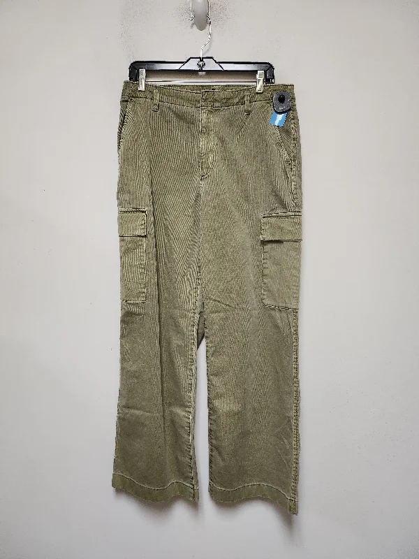 Jeans Wide Leg By Gap In Green, Size: 10