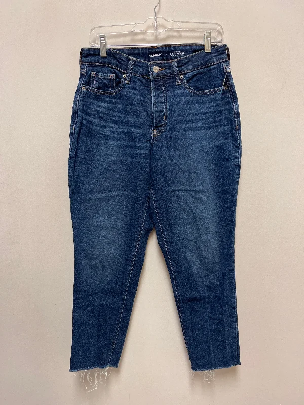 Jeans Skinny By Old Navy In Blue Denim, Size: 8