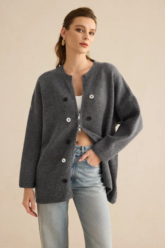 Knit Button Cardigan