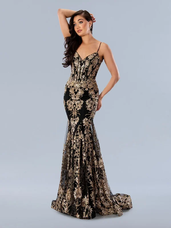 Stella Couture 24159 Formal Long Sequin Prom Dress