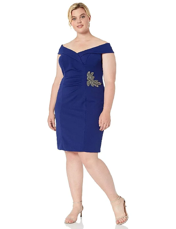 Alex Evenings AE8460212 Plus Size Short Dress