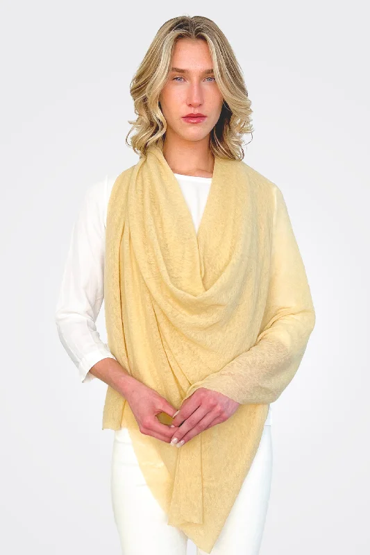 Cashmere Scarf - Khaki