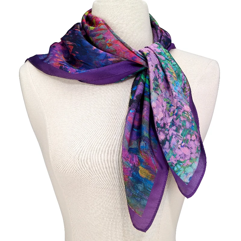 Garden Symphony Square Scarf