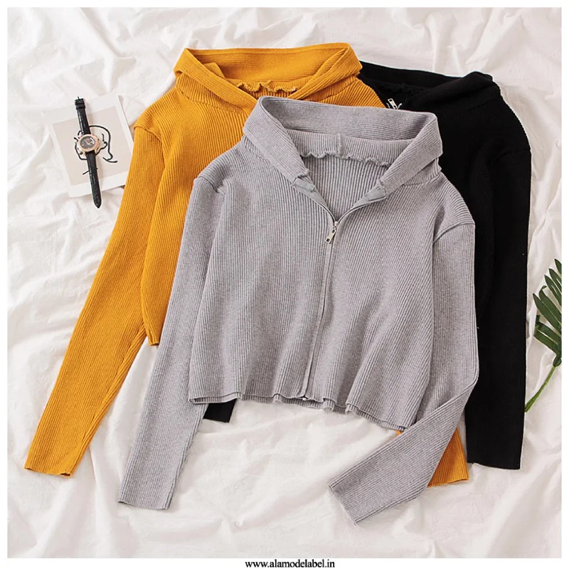 Tolio Cropped Hoodie