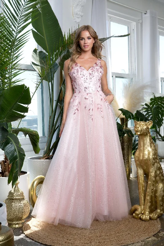 Eva Fashion 5244 Long Sleeveless Formal Prom Dress Sale