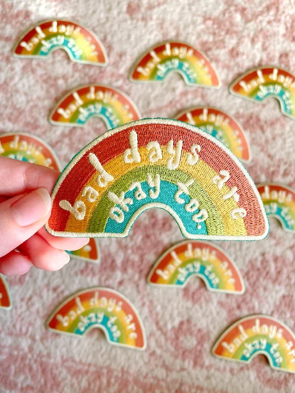 Bad Days Are Okay Embroidered Patch