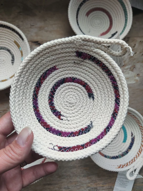 Large Cotton Rope Bowl