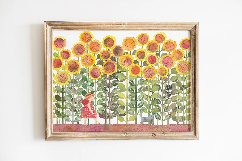 Sunflowers Art Print