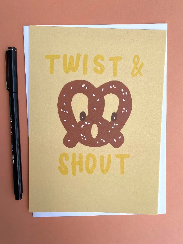 Twist & Shout Card