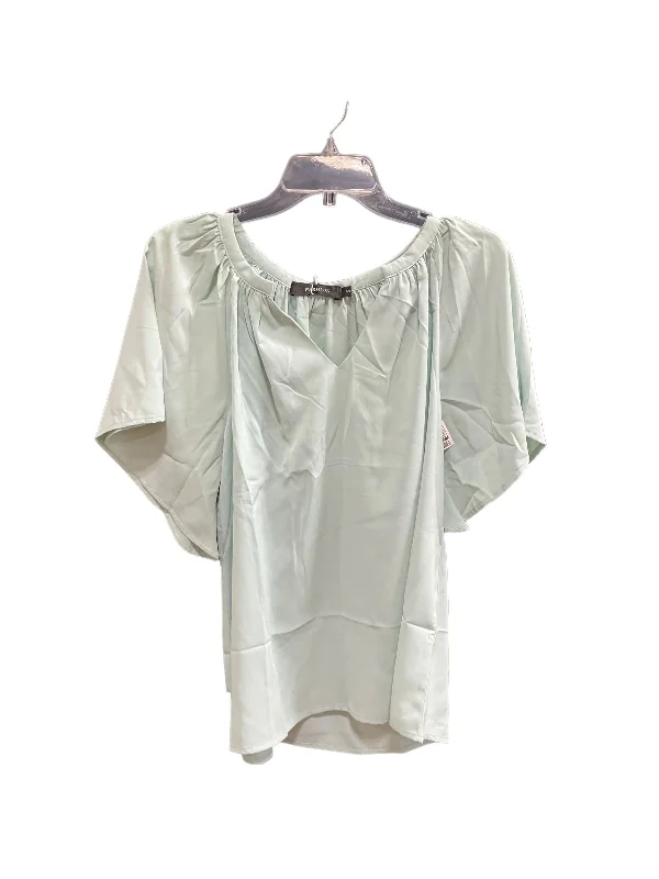 Green Top Short Sleeve Cme, Size S