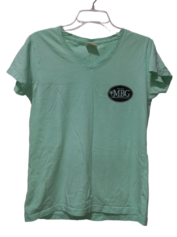 Green Top Short Sleeve Comfort Colors, Size M