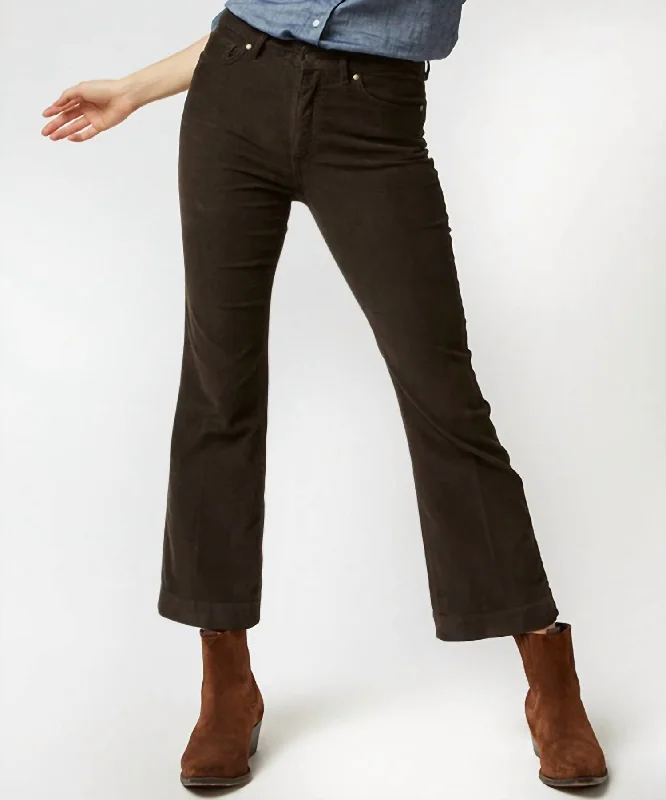 Kendall Flare 5-Pocket In Brown