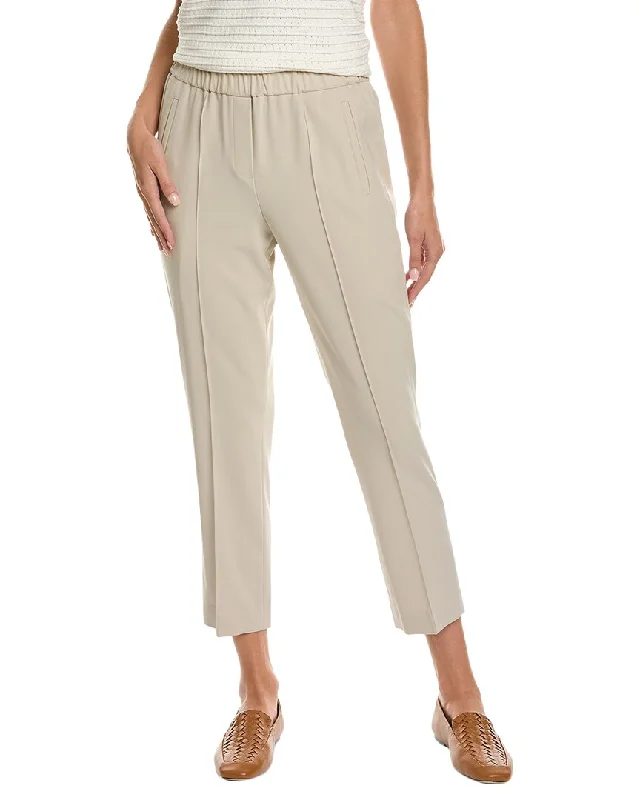 Michael Kors Serge Elastic Wool Pull-On Pant