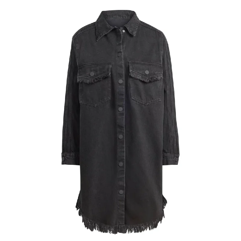 adidas - Women's Originals X Kseniaschnaider Fringe Shirt Dress (IJ8342)