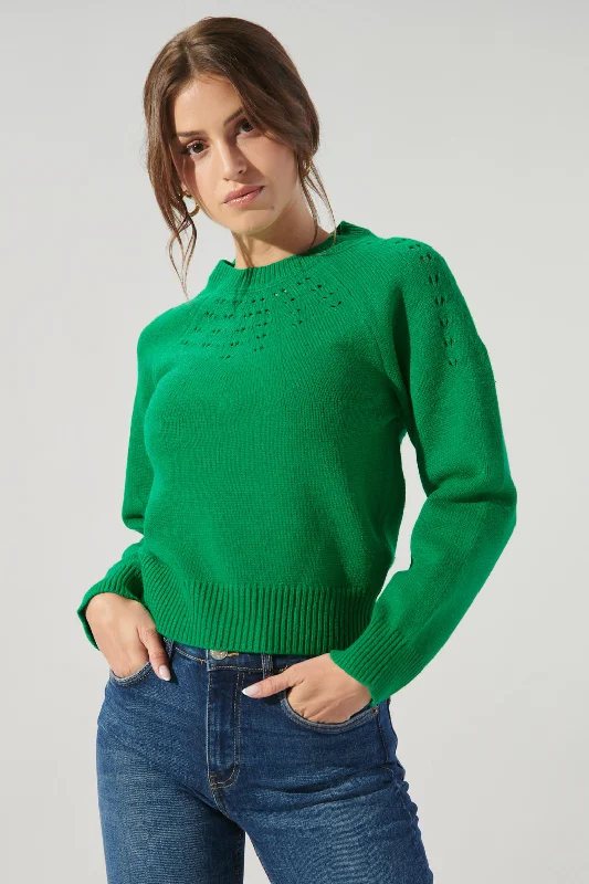 Jamie Pointelle Sweater