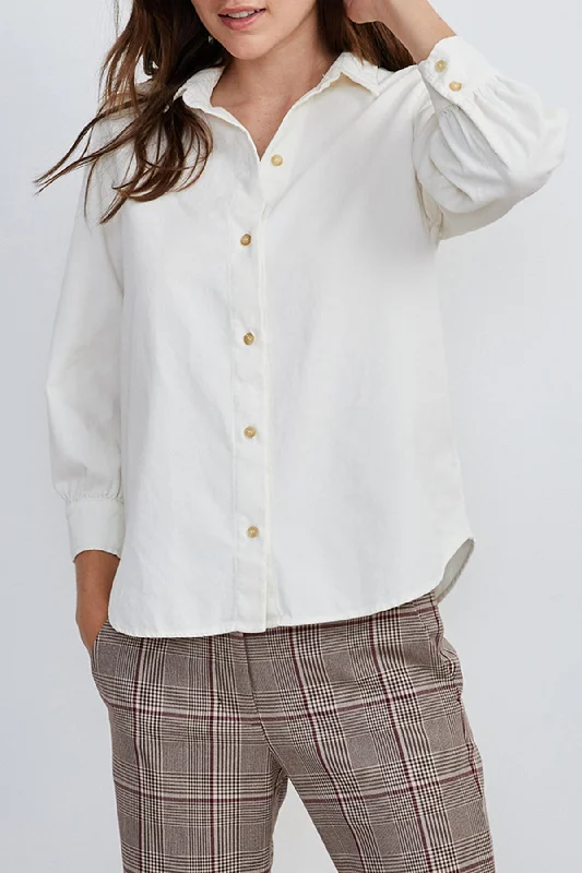 SUKI CORDUROY BUTTON-UP SHIRT