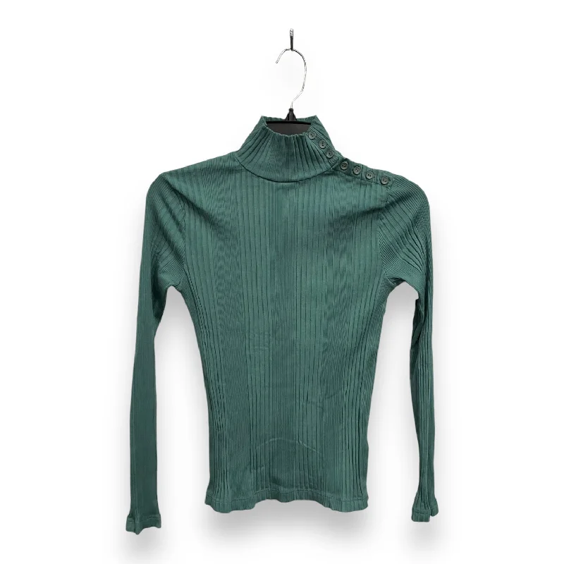 Top Long Sleeve By Joie In Teal, Size: Xxs