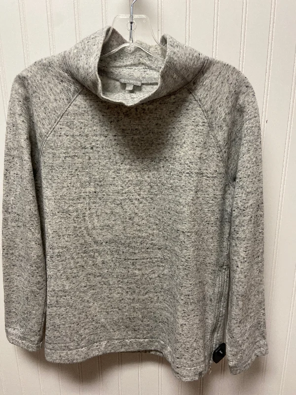 Top Long Sleeve By Talbots In Grey, Size: S