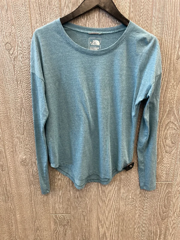 Top Long Sleeve By The North Face In Blue, Size: Xs