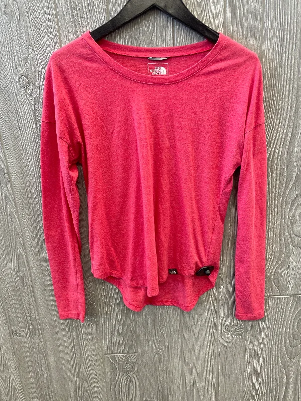 Top Long Sleeve By The North Face In Pink, Size: Xs